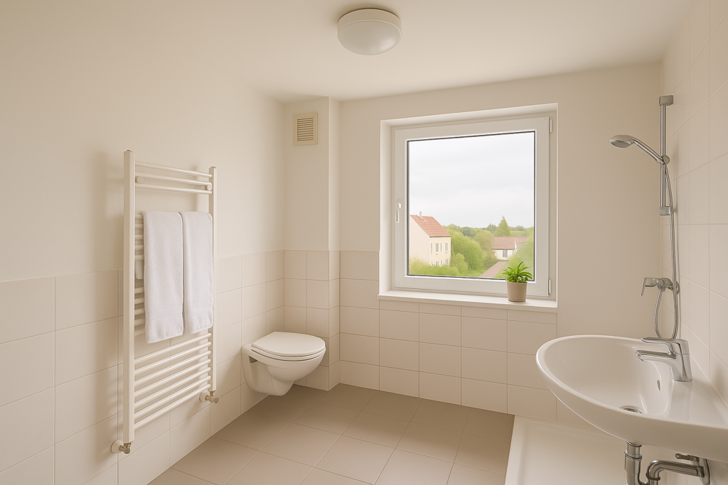 Eingerichtetes bad/wand im Saarland — Schimmelbeseitigung durch Thomas Jung