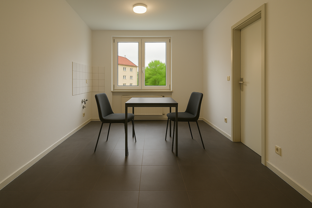 Eingerichtetes küche/diele im Saarland — Vinylboden verlegen durch Thomas Jung